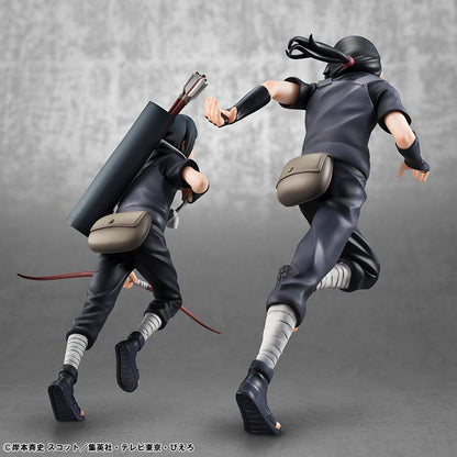 Naruto Shippuden G.E.M. Series PVC Figuren 2er-Pack Itachi Uchiha & Sasuke (Repeat)