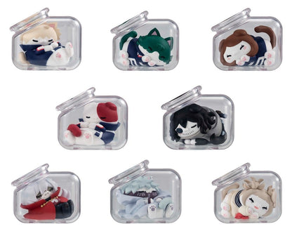 My Hero Academia Mega Cat Project Minifiguren Good Night Heroaca Cats 6 cm Blind Box Display (8)