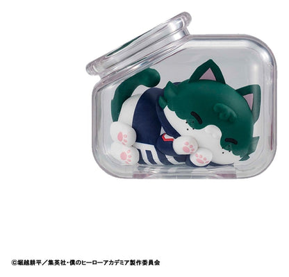 My Hero Academia Mega Cat Project Minifiguren Good Night Heroaca Cats 6 cm Blind Box Display (8)