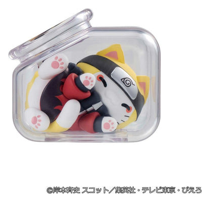 Naruto Shippuden Mega Cat Project Minifiguren Good Night Nyaruto! Gathering Akatsuki Edition Vol. 1 6 cm Blind Box Display (8)