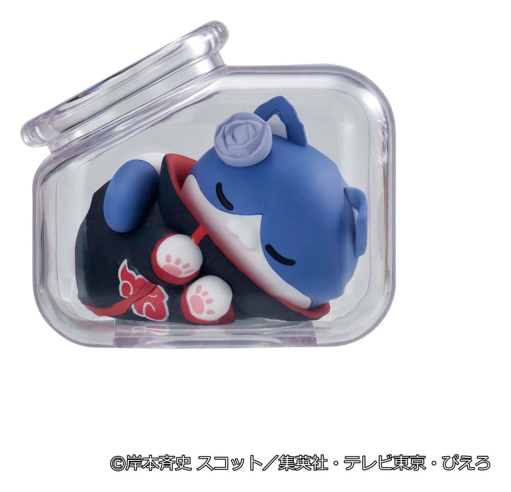 Naruto Shippuden Mega Cat Project Minifiguren Good Night Nyaruto! Gathering Akatsuki Edition Vol. 1 6 cm Blind Box Display (8)