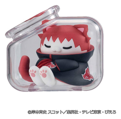 Naruto Shippuden Mega Cat Project Minifiguren Good Night Nyaruto! Gathering Akatsuki Edition Vol. 1 6 cm Blind Box Display (8)