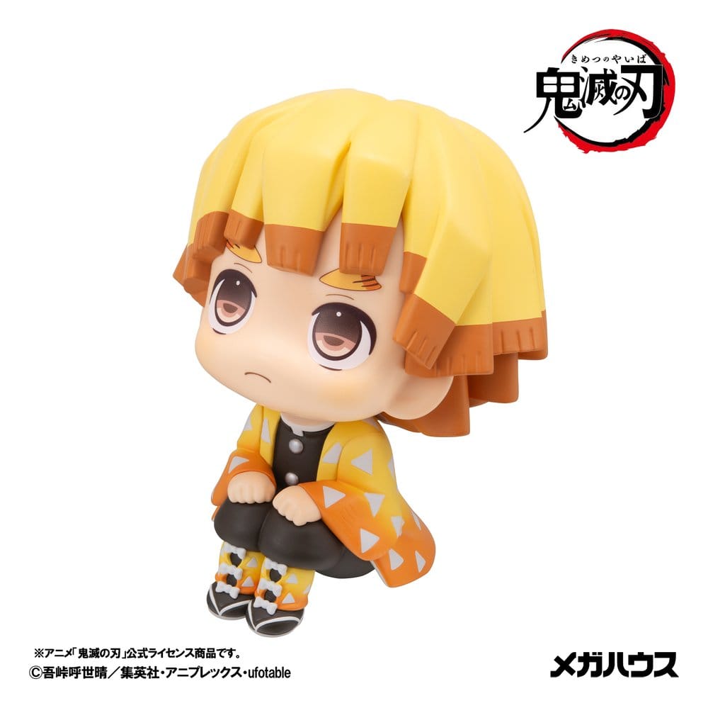 Demon Slayer: Kimetsu no Yaiba Look Up PVC Figur Zenitsu Agatsuma Grumpy Ver. 11 cm