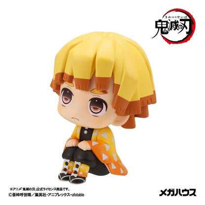 Demon Slayer: Kimetsu no Yaiba Look Up PVC Figuren 2er-Pack Zenitsu Agatsuma Grumpy Ver. & Kaigaku 11 cm (with gift)