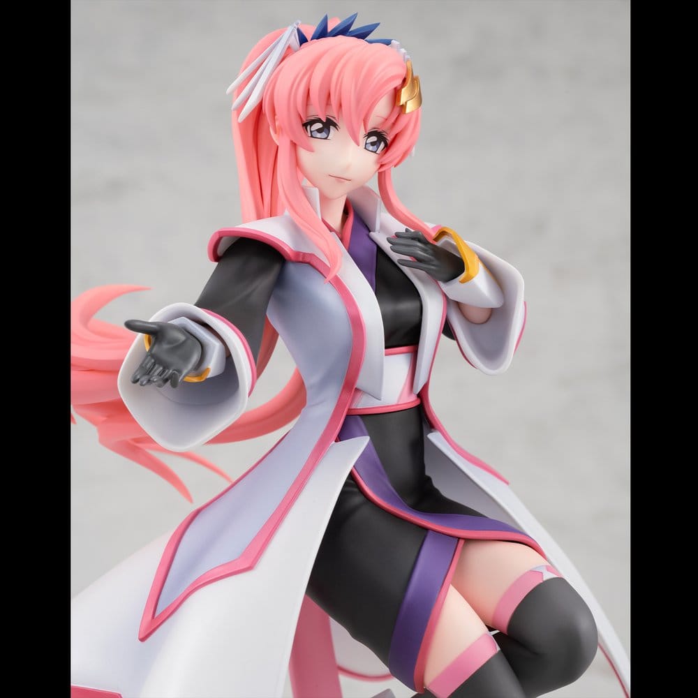 Gundam GGG (Gundam Girls Generation) Series PVC Figur Mobile Suit Gundam SEED FREEDOM Lacus Clyne Battle Surcoat Ver. 22 cm