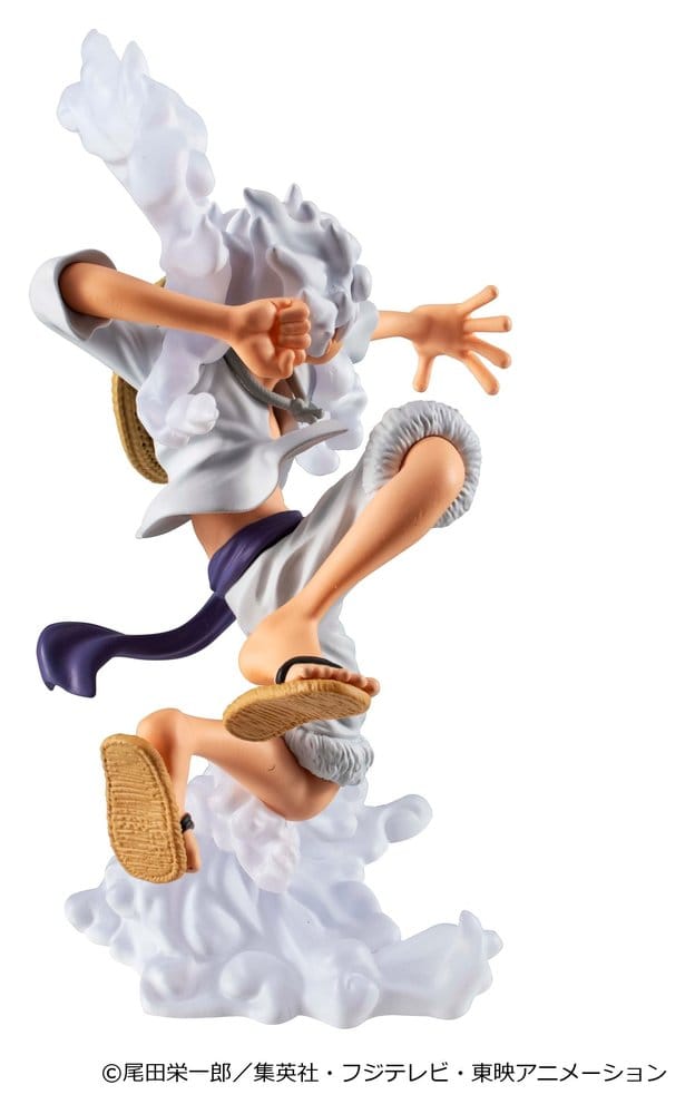 One Piece Wallstar PVC Figur Monkey D. Ruffy Gear Fifth 10 cm