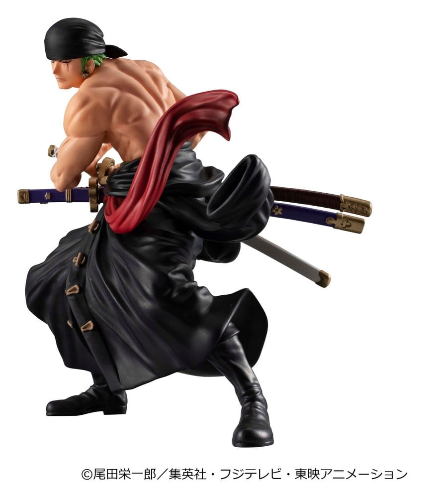 One Piece Wallstar PVC Figur Roronoa Zoro 9 cm