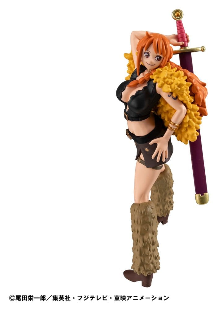 One Piece WALLSTAR PVC Figur Nami (Elbaph Arc) 10 cm