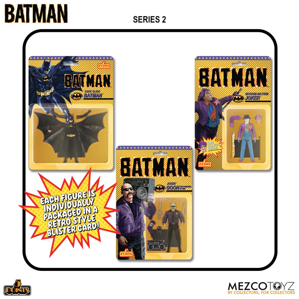 Batman (1989) 5 Points Actionfiguren 9 cm Series 2 Sortiment (24)