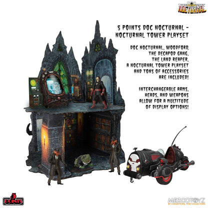 Doc Nocturnal 5 Points Actionfiguren Nocturnal Tower Playset 9 cm
