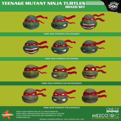Teenage Mutant Ninja Turtles One:12 Collective Actionfiguren 1/12 Boxed Set 17 cm