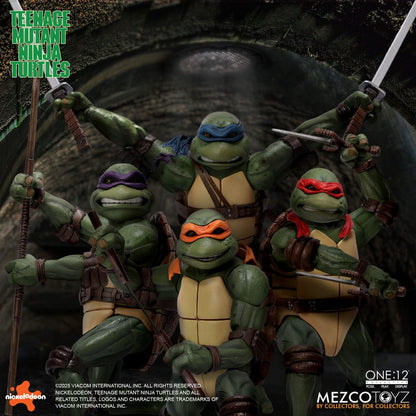 Teenage Mutant Ninja Turtles Actionfiguren Box-Set 1/12 Teenage Mutant Ninja Turtles (1990 Movie) 15 cm