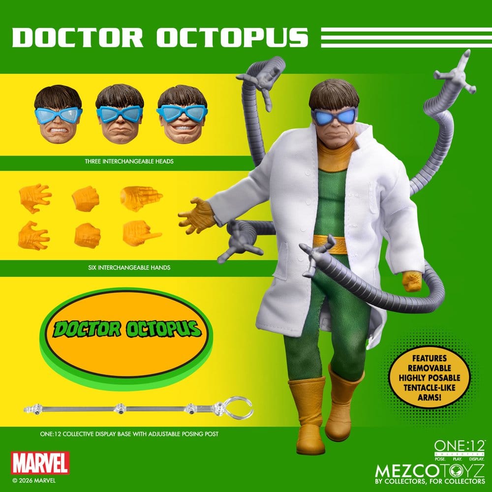 Marvel Comics One:12 Collective Actionfigur 1/12 Doctor Octopus 16 cm