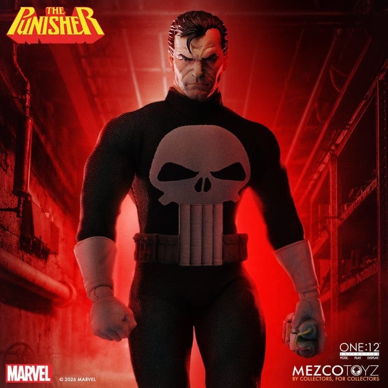 Marvel Comics One:12 Collective Actionfigur 1/12 Punisher 17 cm