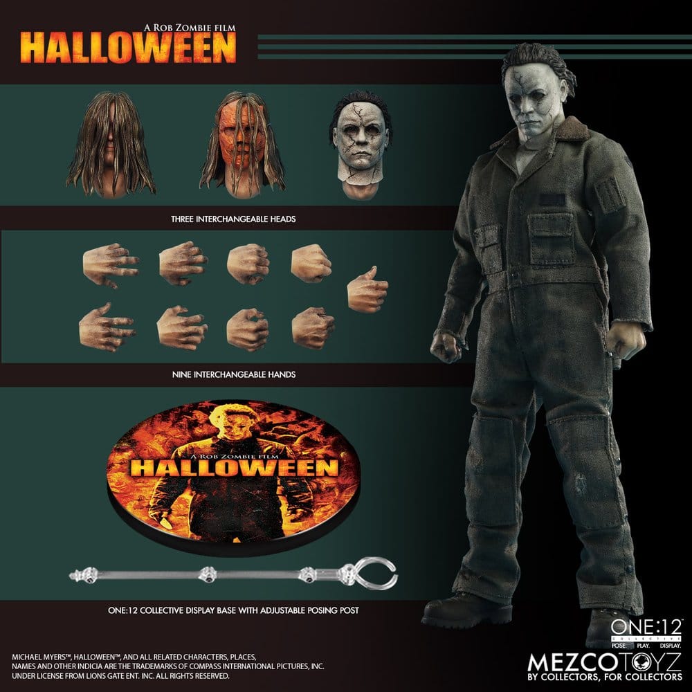 Halloween (2007) One:12 Collective Actionfigur 1/12 Michael Myers 17 cm