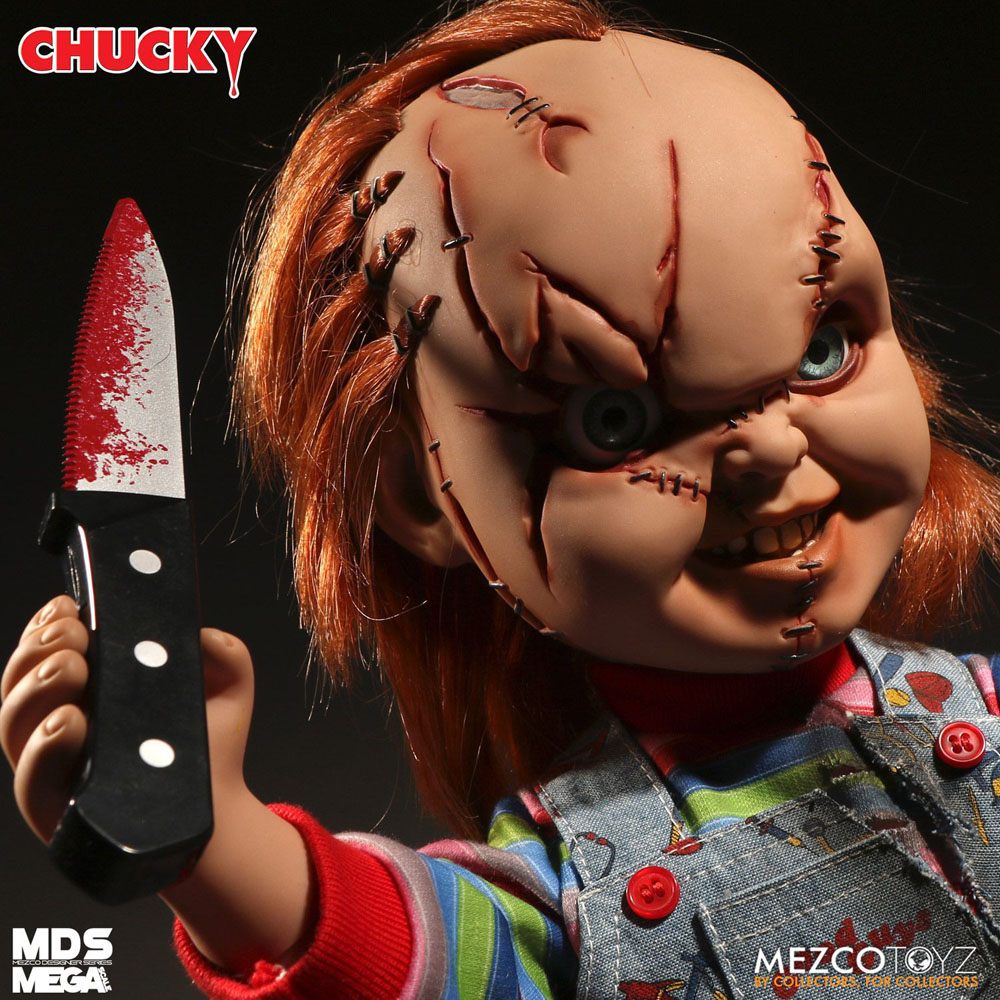 Chucky und seine Braut Sprechende Puppe Chucky 38 cm