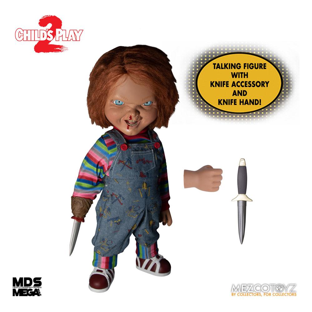 Chucky Die Mörderpuppe 2 Designer Series Sprechende Puppe Menacing Chucky 38 cm