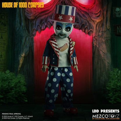 Haus der 1000 Leichen LDD Presents Puppe Captain Spaulding 25 cm
