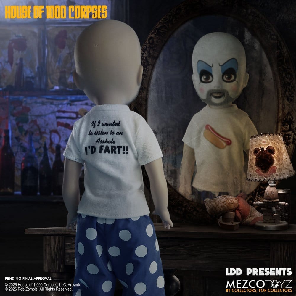 Haus der 1000 Leichen LDD Presents Puppe Captain Spaulding 25 cm