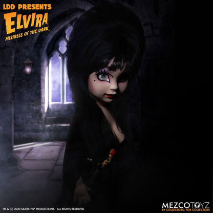 Elvira Herrscherin der Dunkelheit Living Dead Dolls Puppe Elvira 25 cm