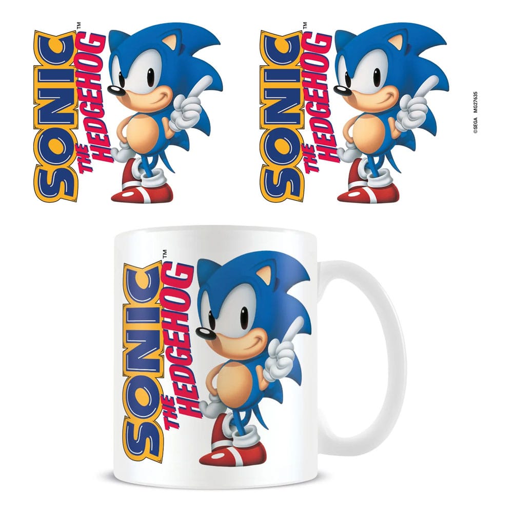 Sonic The Hedgehog Tasse Classic Gaming Icon