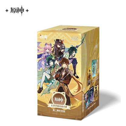 Genshin Impact Sammelkartenspiel Series 2 Blind Box Display (18) *Chinesische Version*