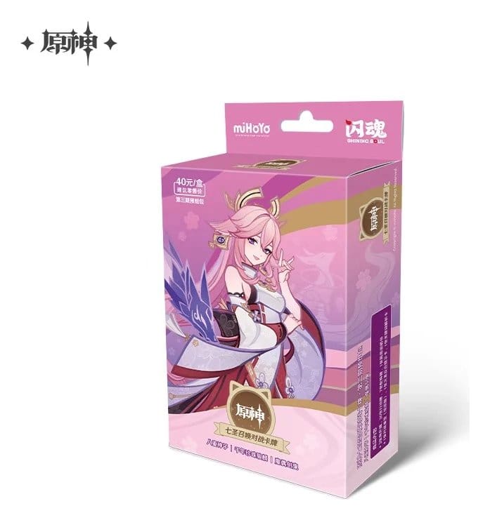Genshin Impact Sammelkartenspiel Pre-Build Starter Deck 05 Series 03 Yae Miko *Chinesische Version*