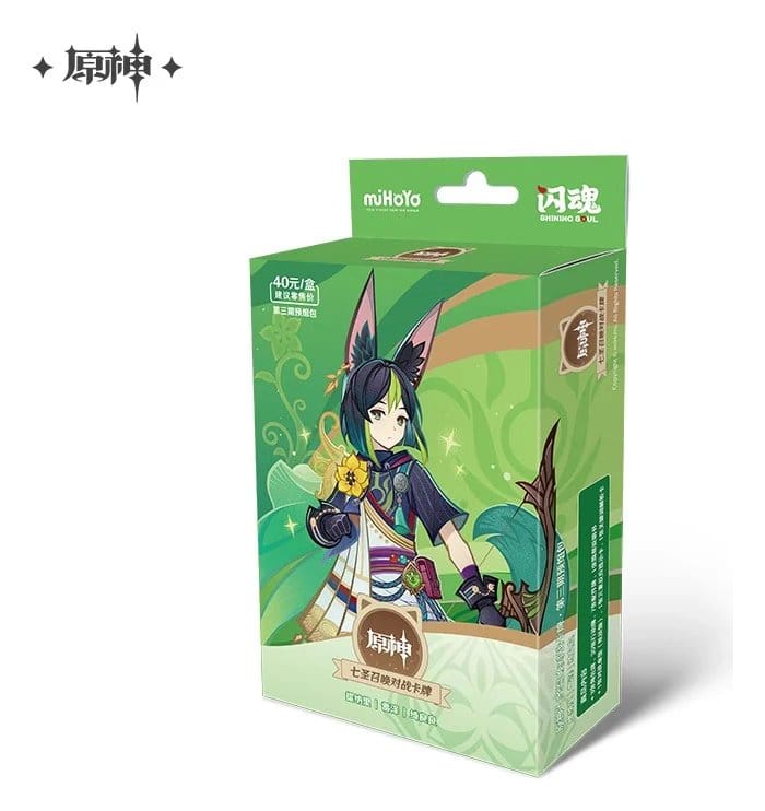 Genshin Impact Sammelkartenspiel Pre-Build Starter Deck 06 Series 03 Tighnari *Chinesische Version*