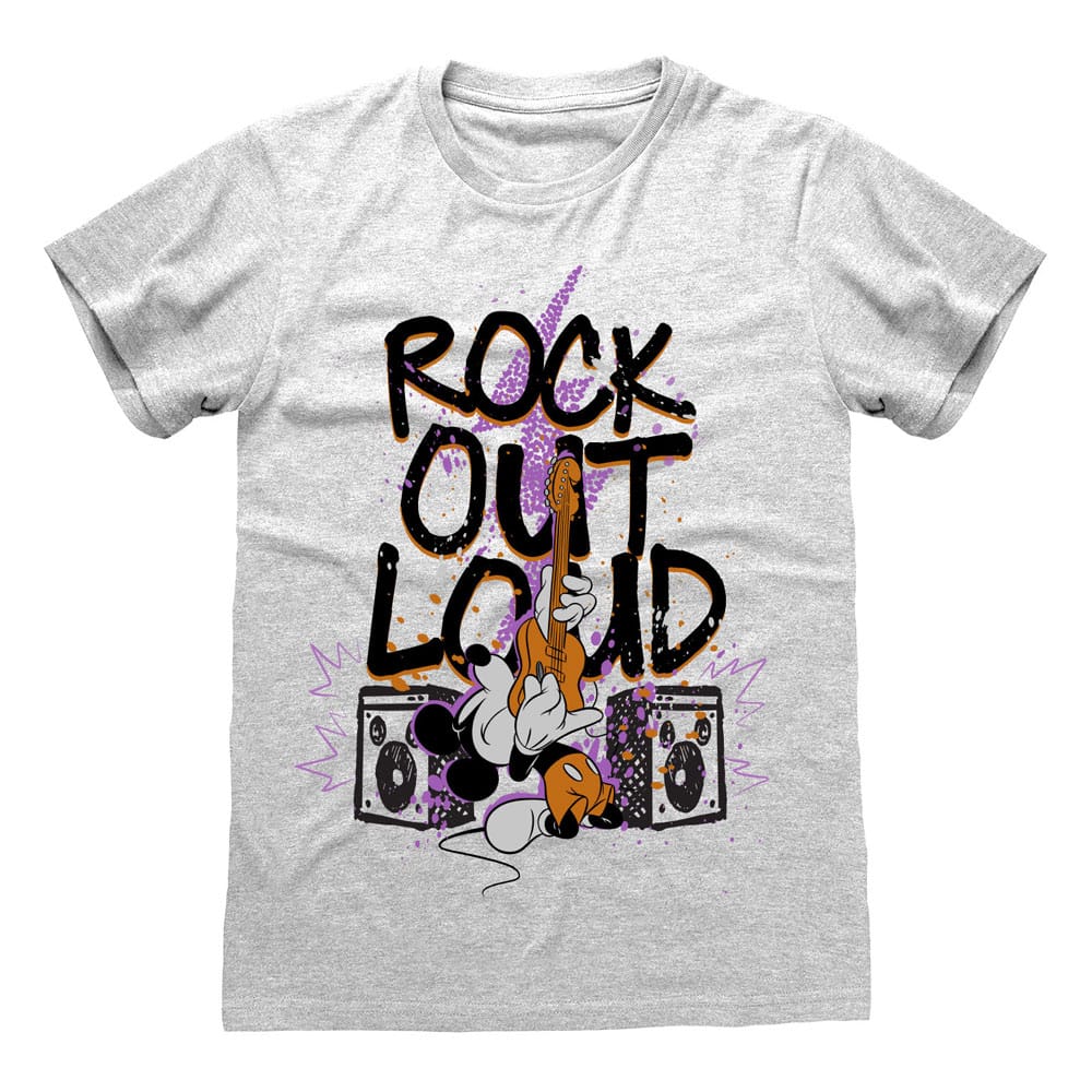 Disney T-Shirt Mickey Rock Out Größe XL