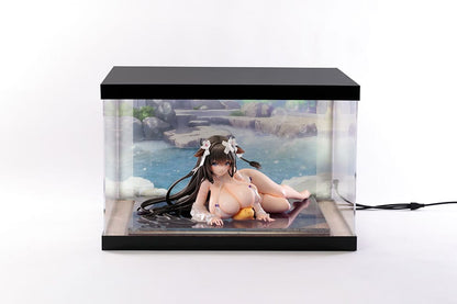 Azur Lane Acryl Display Case mit Beleuchtung für Figur Kashino Hot Springs Relaxation