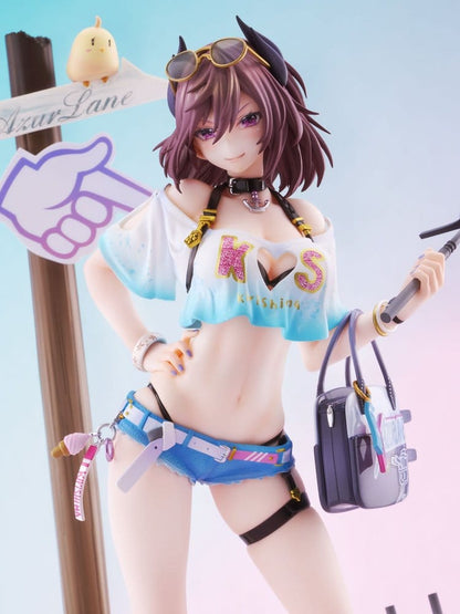 Azur Lane PVC Figur 1/7 Kirishima Bravely Summer 28 cm