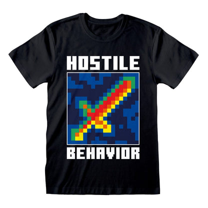 Minecraft T-Shirt Hostile Behavior  Größe M