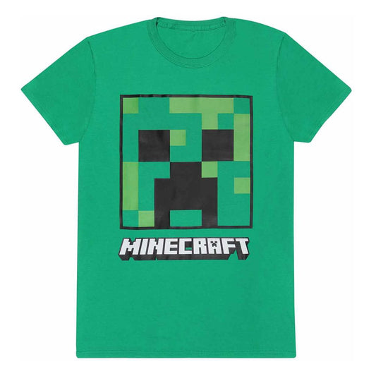 Minecraft T-Shirt Creeper Face  Größe S