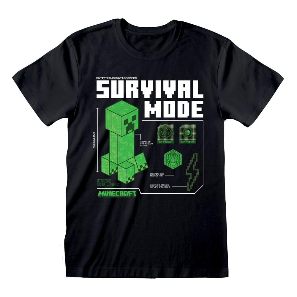 Minecraft T-Shirt Survival  Größe M