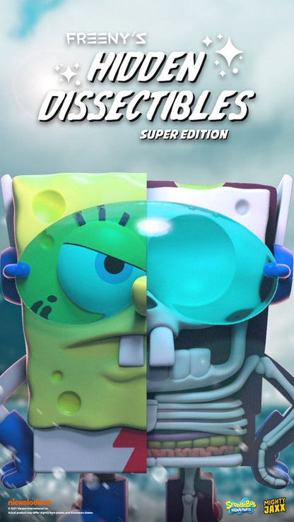 Spongebob Schwammkopf Blind Box Hidden Dissectibles Series 04 (Super ed.) Display (12)
