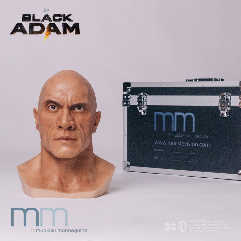 Black Adam Life-Size Büste Silikon Kopf