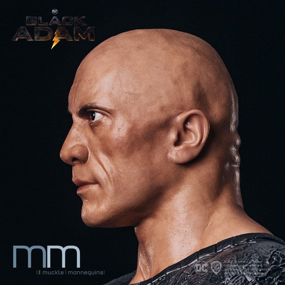 Black Adam Life-Size Büste Silikon Kopf