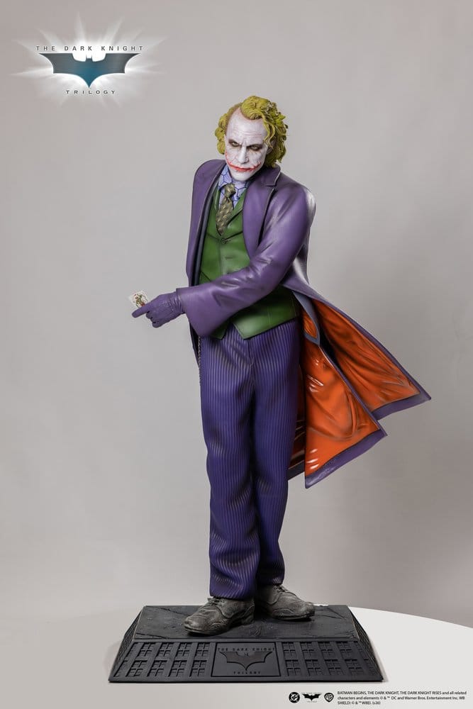 Batman The Dark Knight Lebensgroße Statue Joker 200 cm