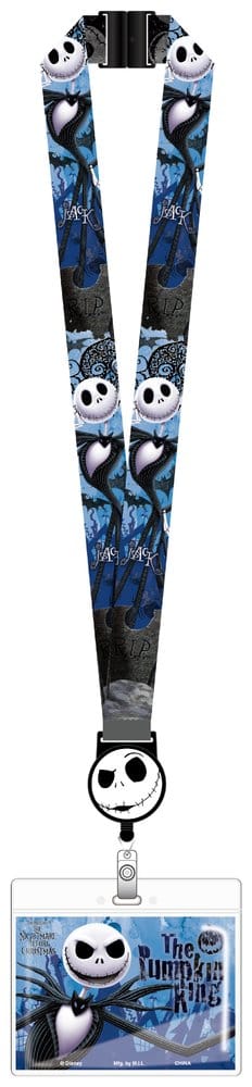 Nightmare Before Christmas Luxus-Schlüsselband mit Kartenhalter The Pumpkin King