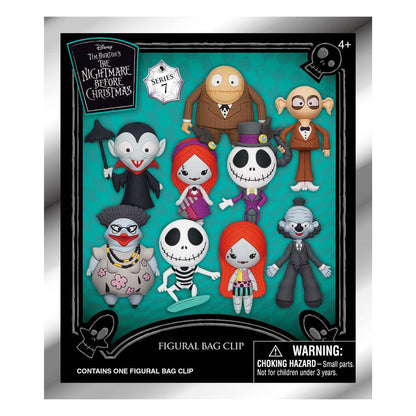 Nightmare before Christmas 3D PVC-Taschenanhänger Series 6 Display (24)