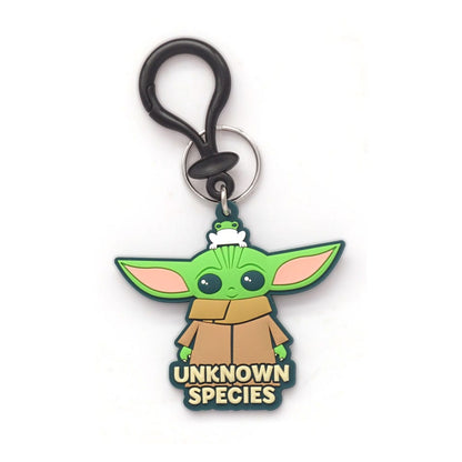 Star Wars Soft Touch PVC Taschenanhänger Baby Yoda Unbekannte Spezies