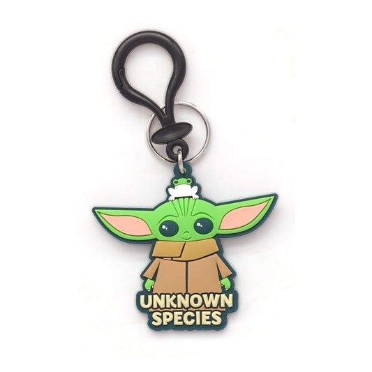 Star Wars Soft Touch PVC Taschenanhänger Baby Yoda Unbekannte Spezies