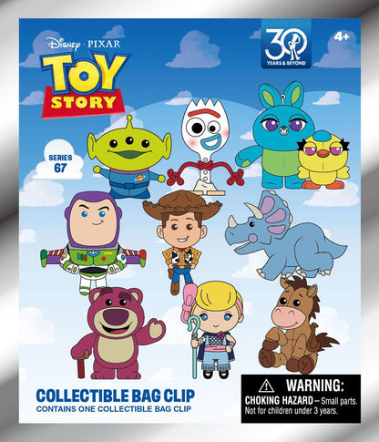 Toy Story 3D PVC-Taschenanhänger 30th Anniversary Series 67 Display (24)