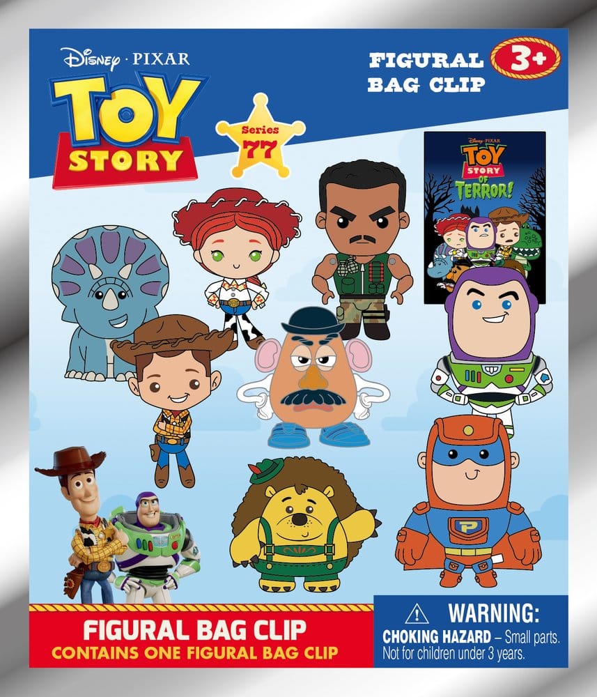 Toy Story 3D PVC-Taschenanhänger Serie 79 Display (24)