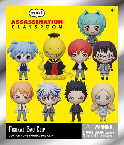 Assassination Classroom 3D PVC-Taschenanhänger Serie 1 Display (24)
