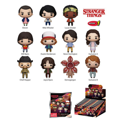 Stranger Things PVC-Taschenanhänger Series 1 Display (24)