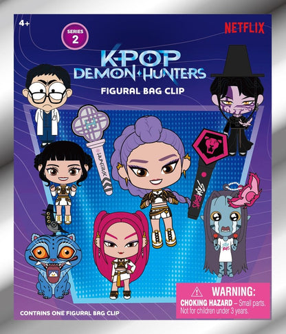 KPop Demon Hunters 3D PVC-Taschenanhänger Serie 2 Display (24)