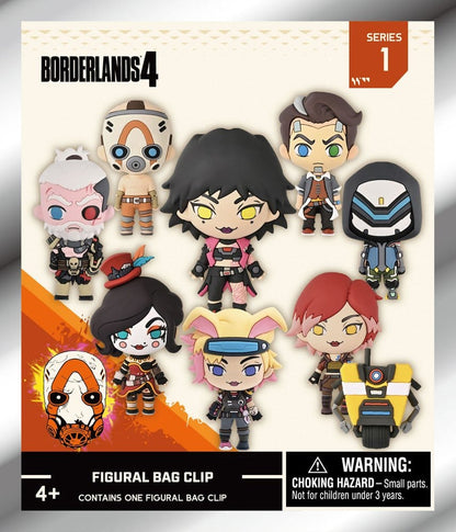 Borderlands 3D PVC-Taschenanhänger Serie 1 Blind Bag Display (24)