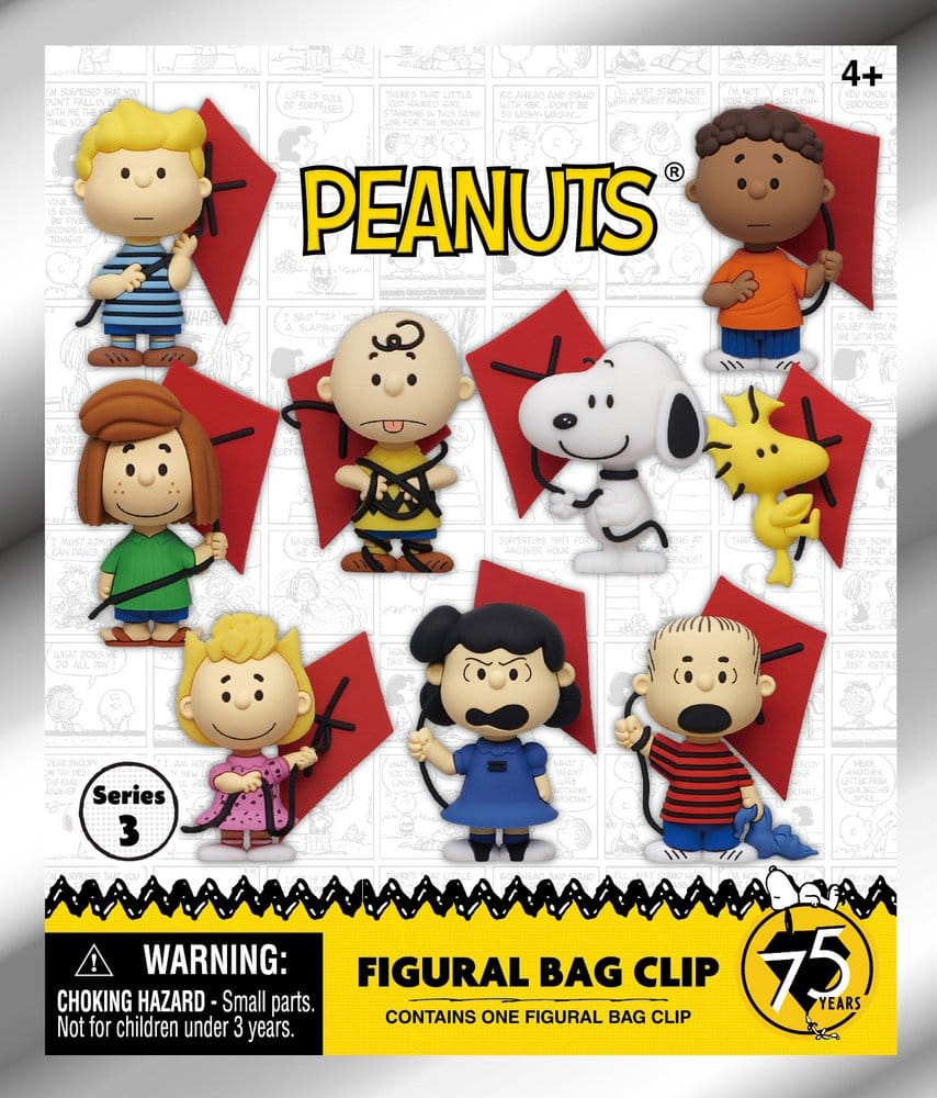 Snoopy 3D PVC-Taschenanhänger Serie 3 Blind Bag Display (24)