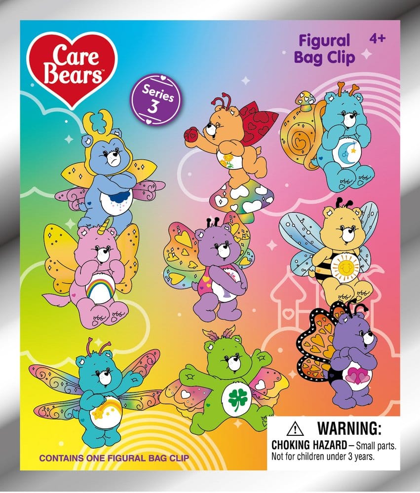 Die Glücksbärchis 3D PVC-Taschenanhänger Serie 3 Blind Bag Display (24)